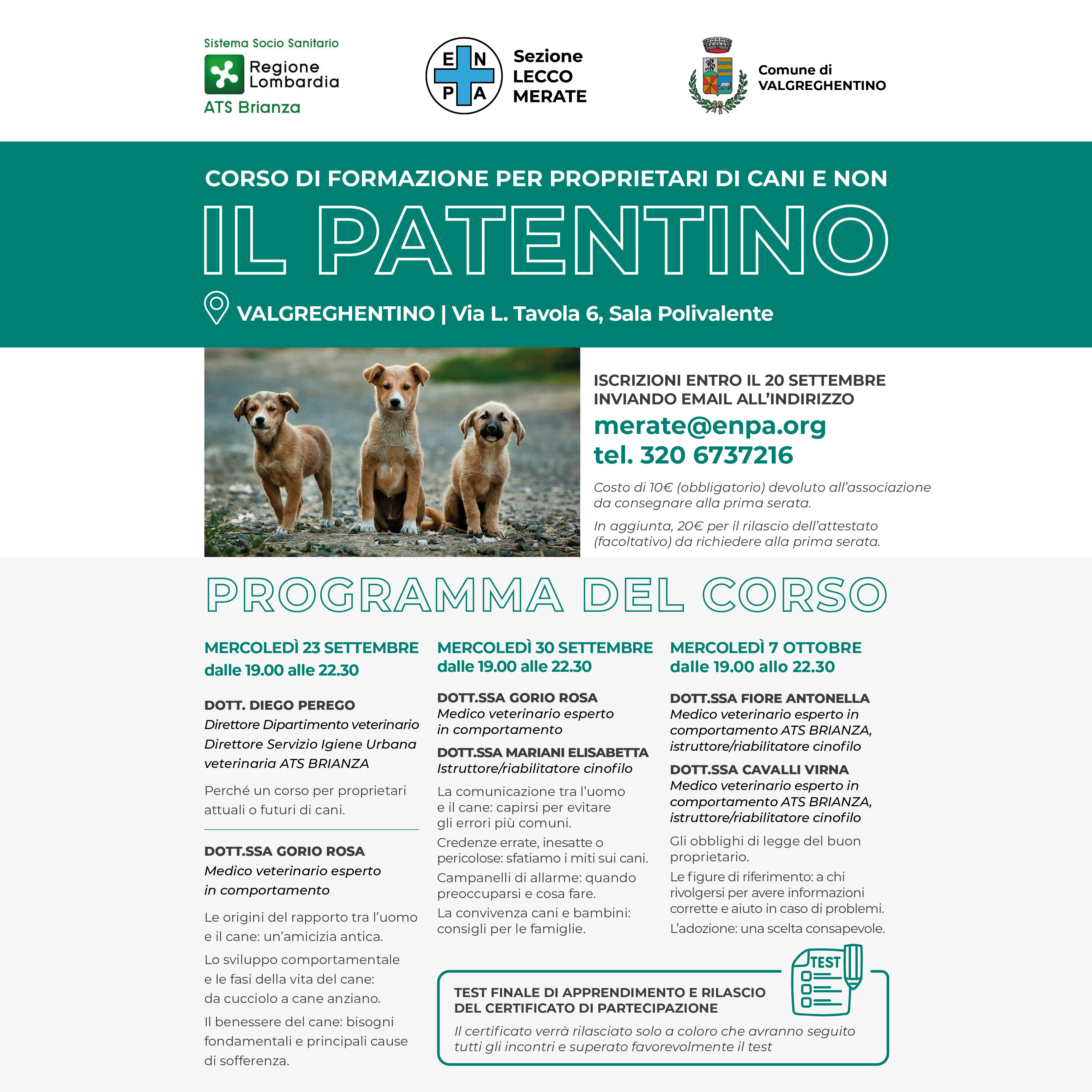ENPA Merate patentino SETTEMBRE 2026 1