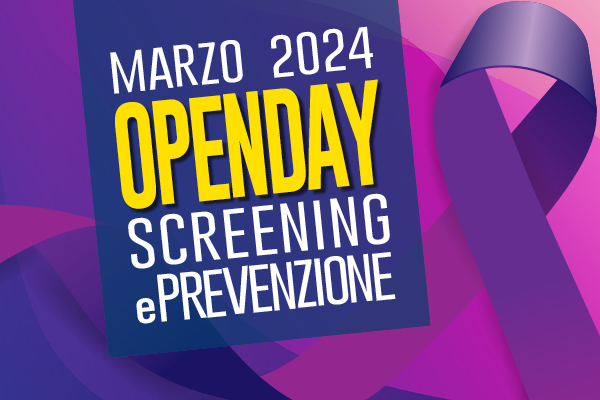 9 marzo - Open day screening e prevenzione