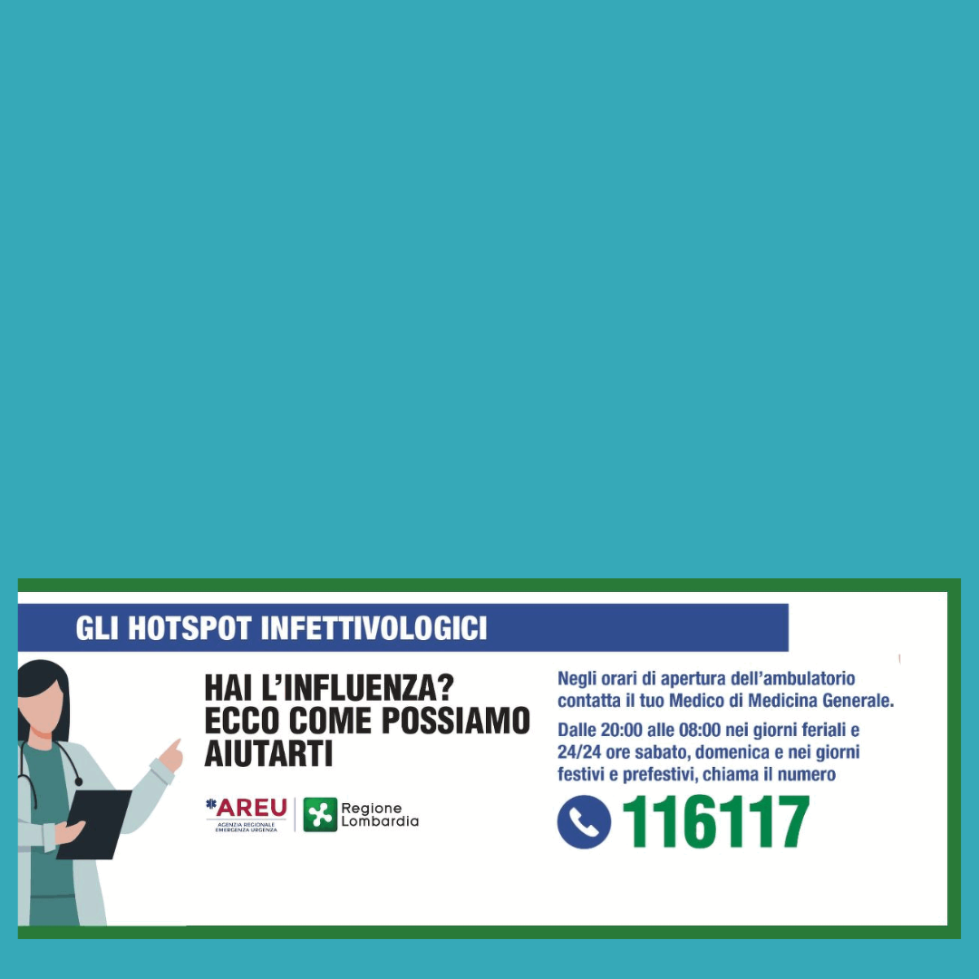 Hotspot Infettivologico - provincia di Monza e Brianza