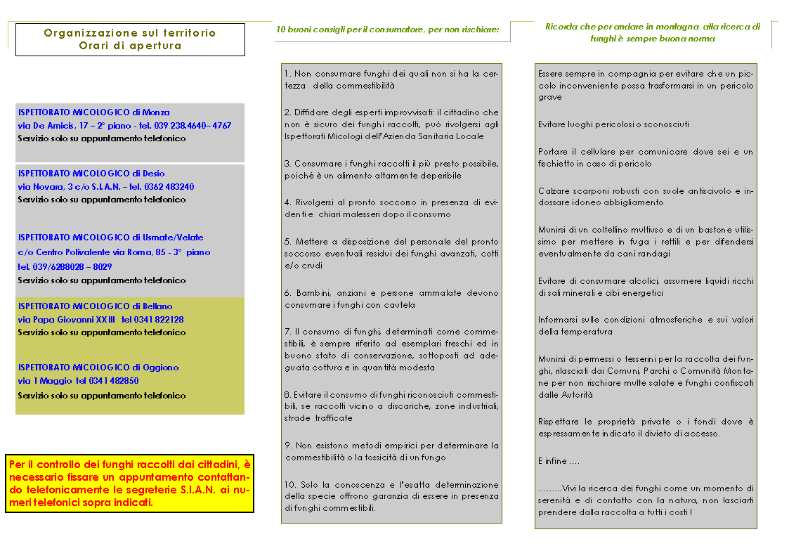 brochure ispettorato micologico 2018 Pagina 2