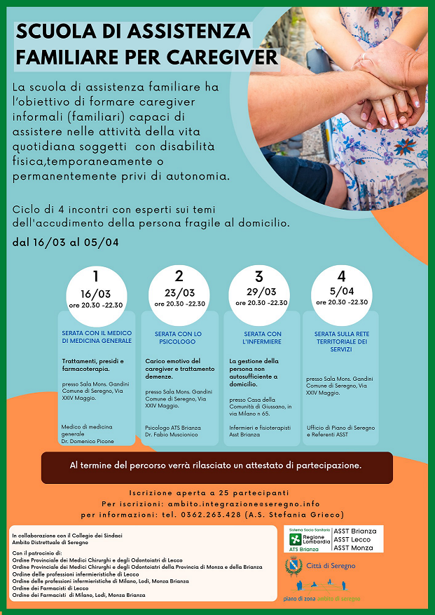 Volantino Caregiver Seregno